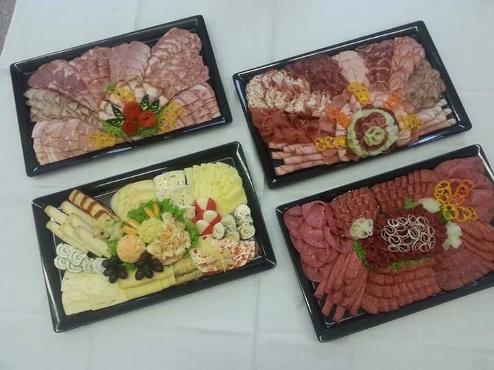 Catering-Platten von der Metzgerei Luckner