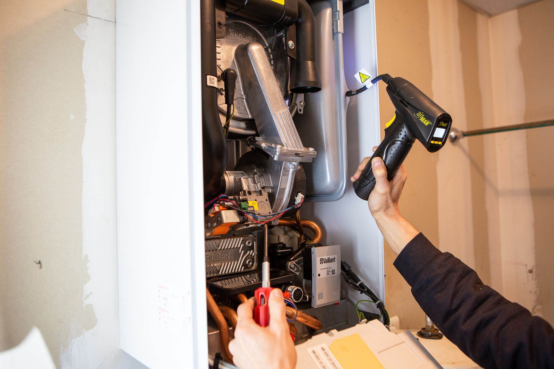 Travaux de chauffage