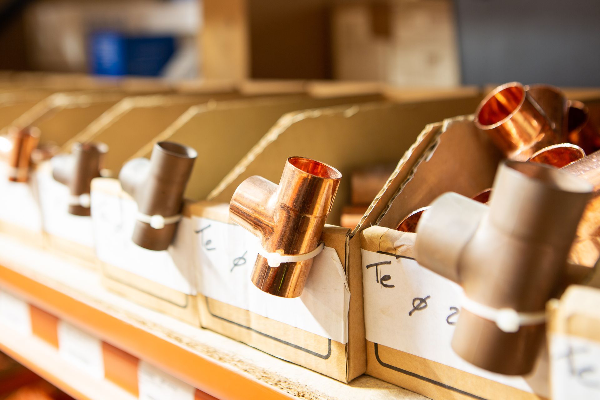 Travaux de plomberie