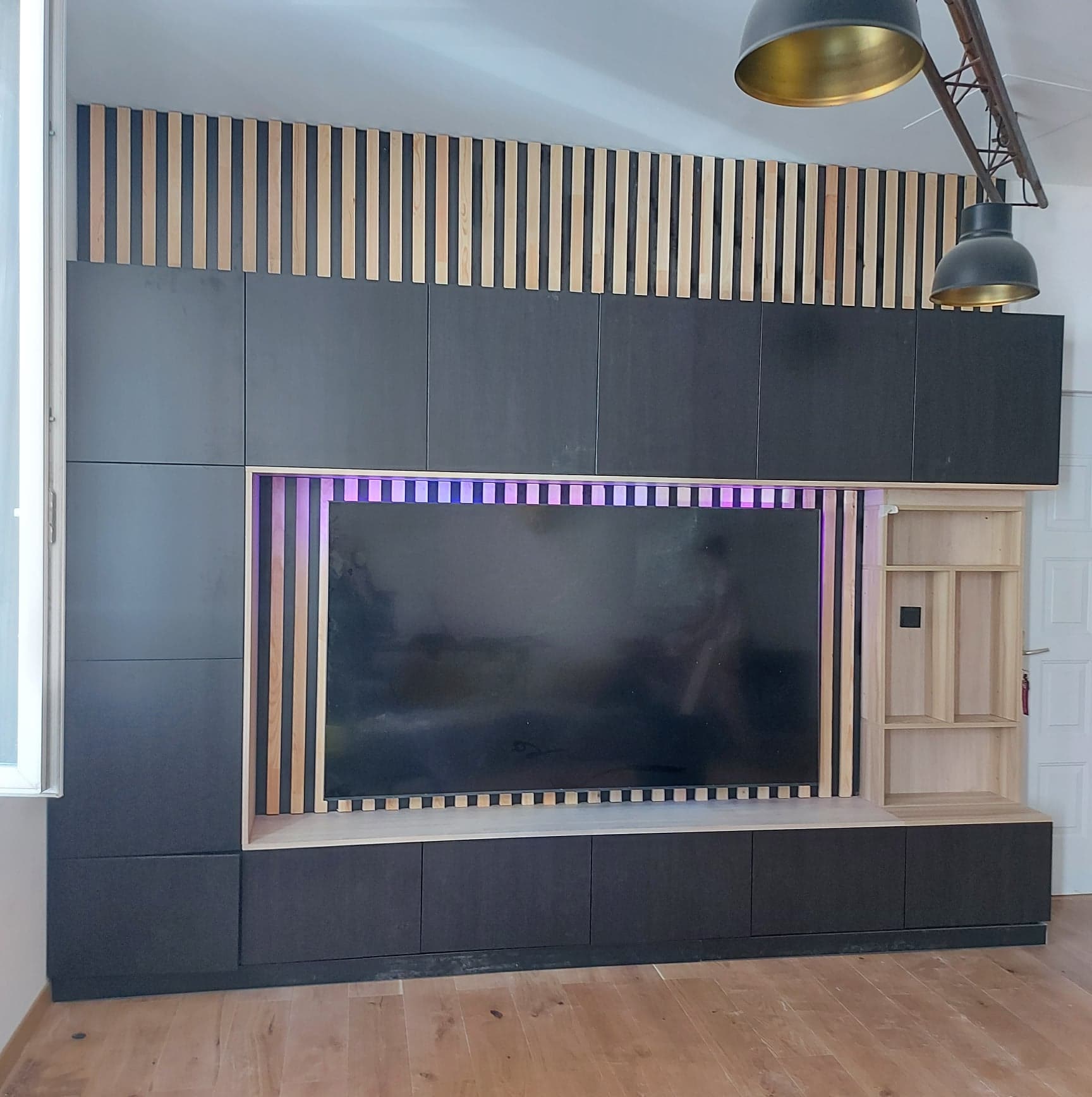 Bardage bois intérieur