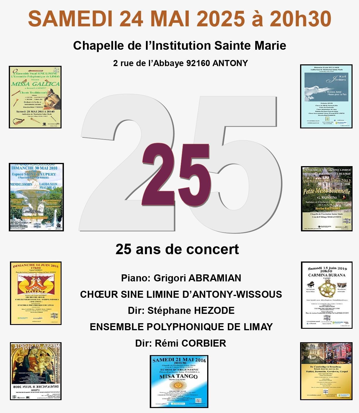 Concert de musique classique Antony