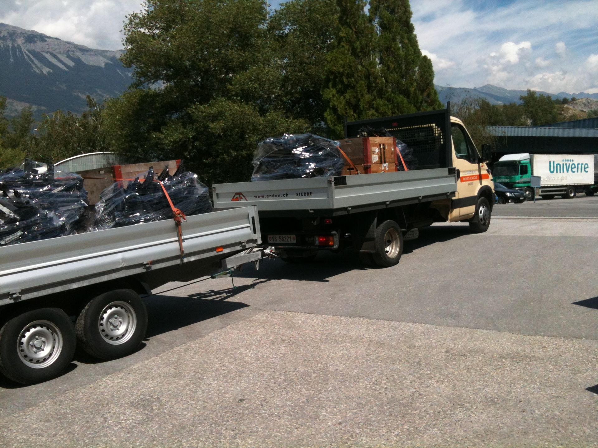 Gustave Andenmatten SA - Livraisons