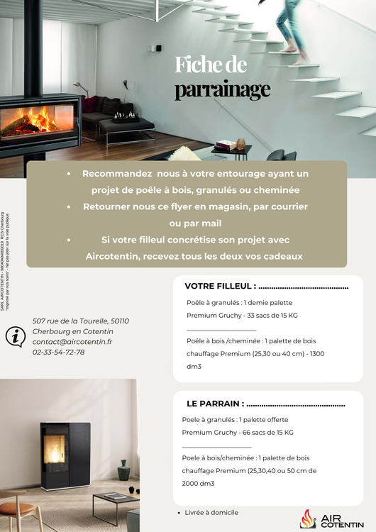 Une fiche de parrainage