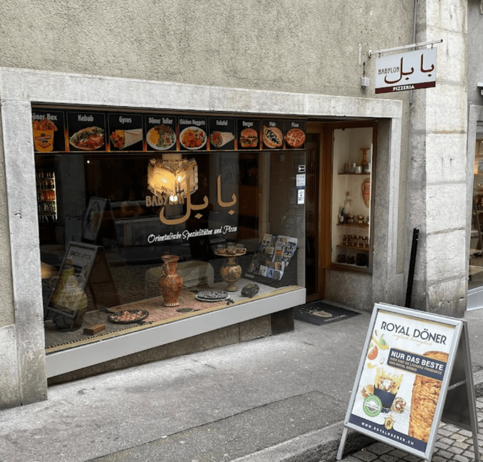 Eingang der Imbiss Babylon GmbH