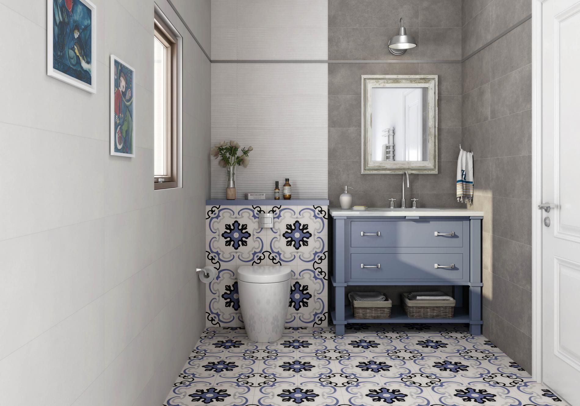 Salle de bains Monet