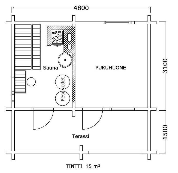 hirsirakennuksetsarajarvi
