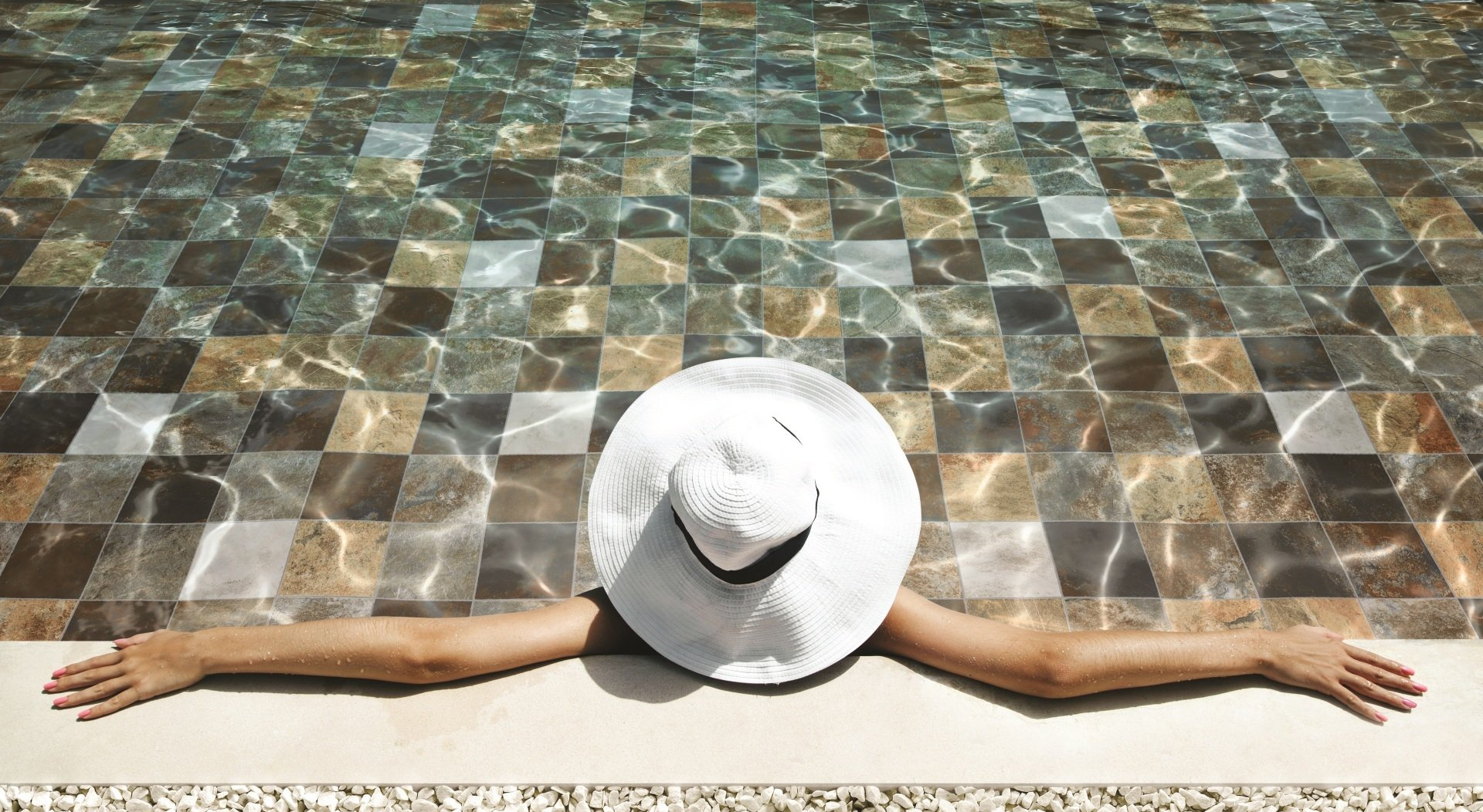 Carrelage de piscine