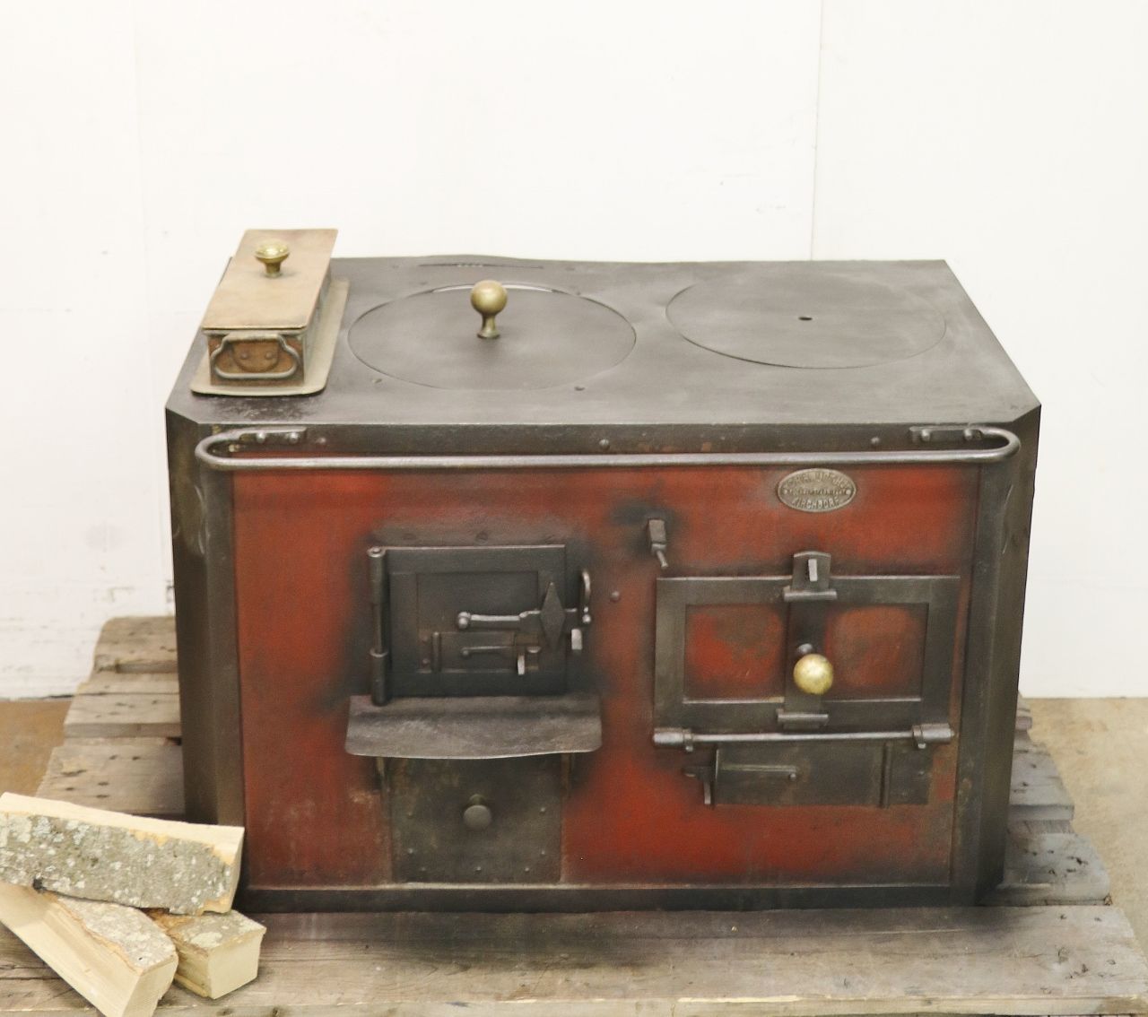 Fourneau rustique n° 1986 - Un simple fourneau de Chr. Lüthi de Kirchdorf