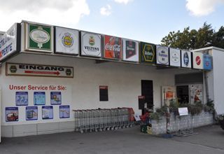 Getränkemarkt von außen