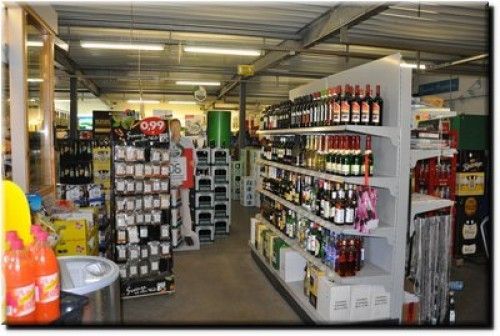 Alkohol im Marktregal