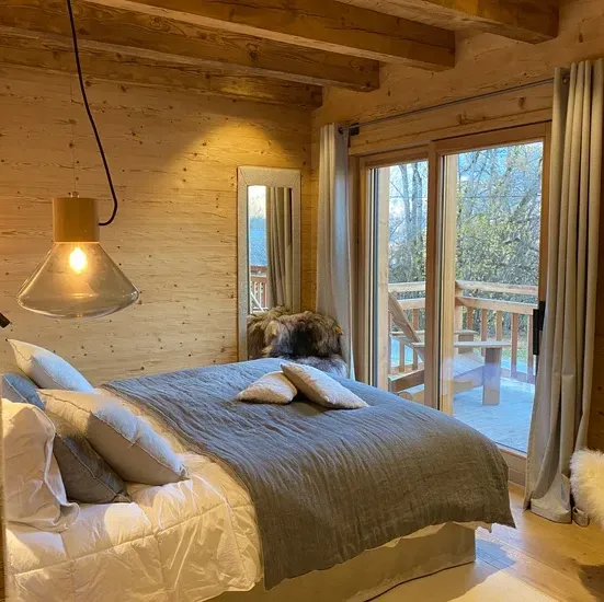 Chambre du Chalet Anneix