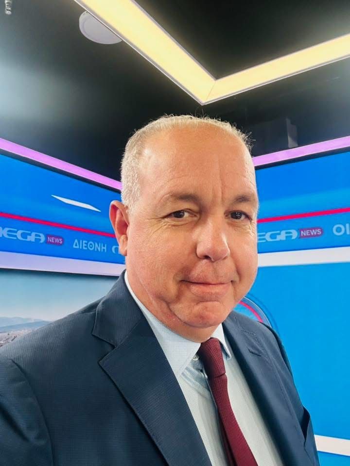 Από την συμμετοχή μου στην εκπομπή Mega News Weekend στο Mega.