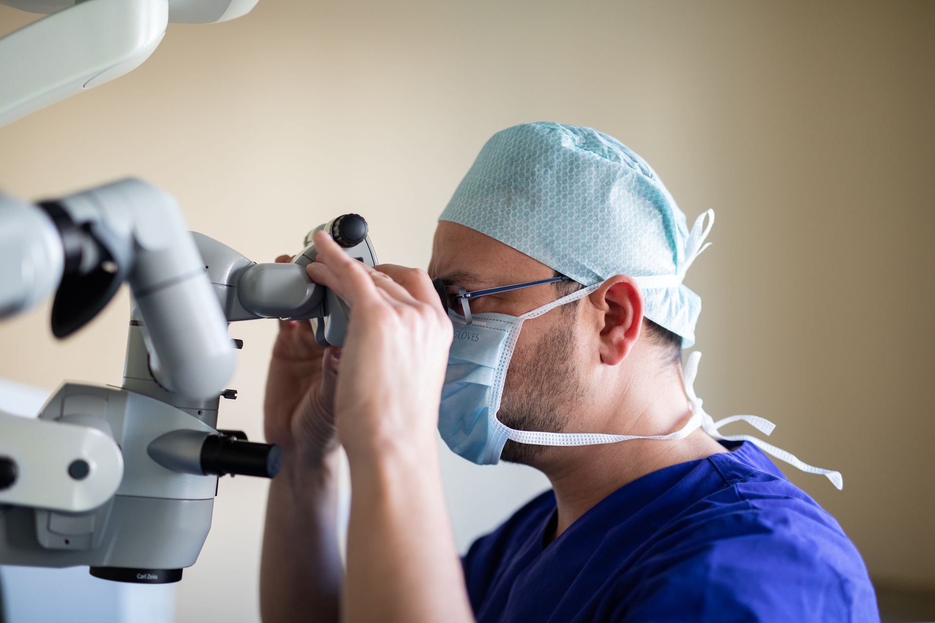 Apparatur eines Augenarztes