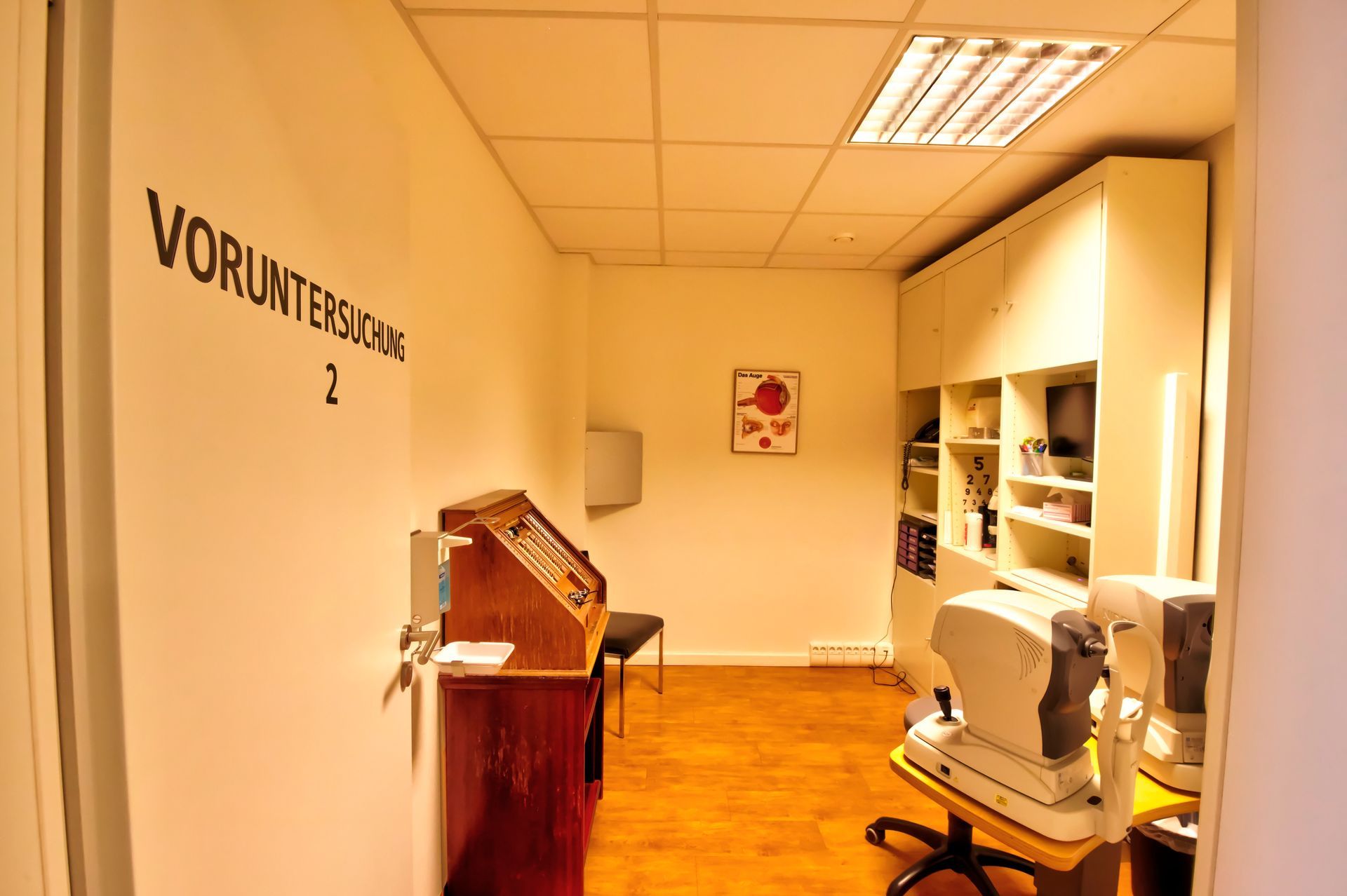 Behandlungsraum des ARGUS Augenzentrums in Gießen