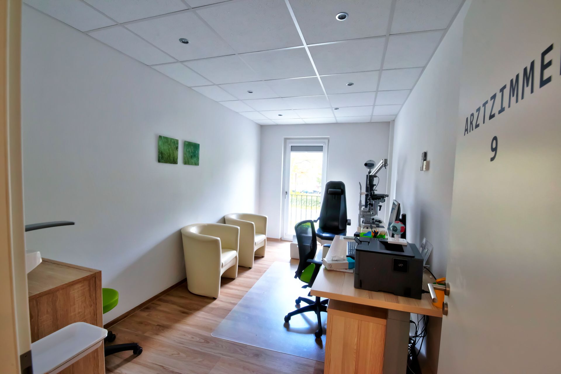 Behandlungsraum des ARGUS Augenzentrums in Gießen