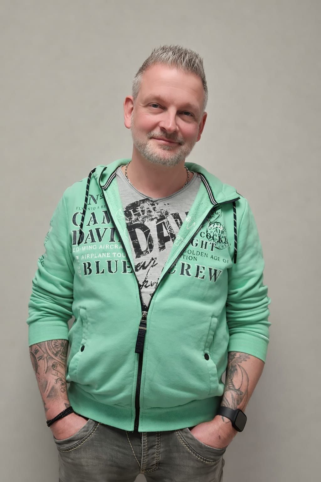 Teamleiter David Bruhn