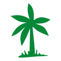 Pictogramme représentant un palmier