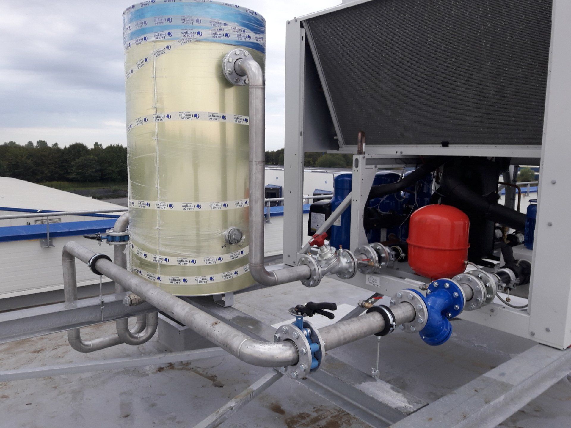 TUYAUTERIE EAU GLYCOLEE