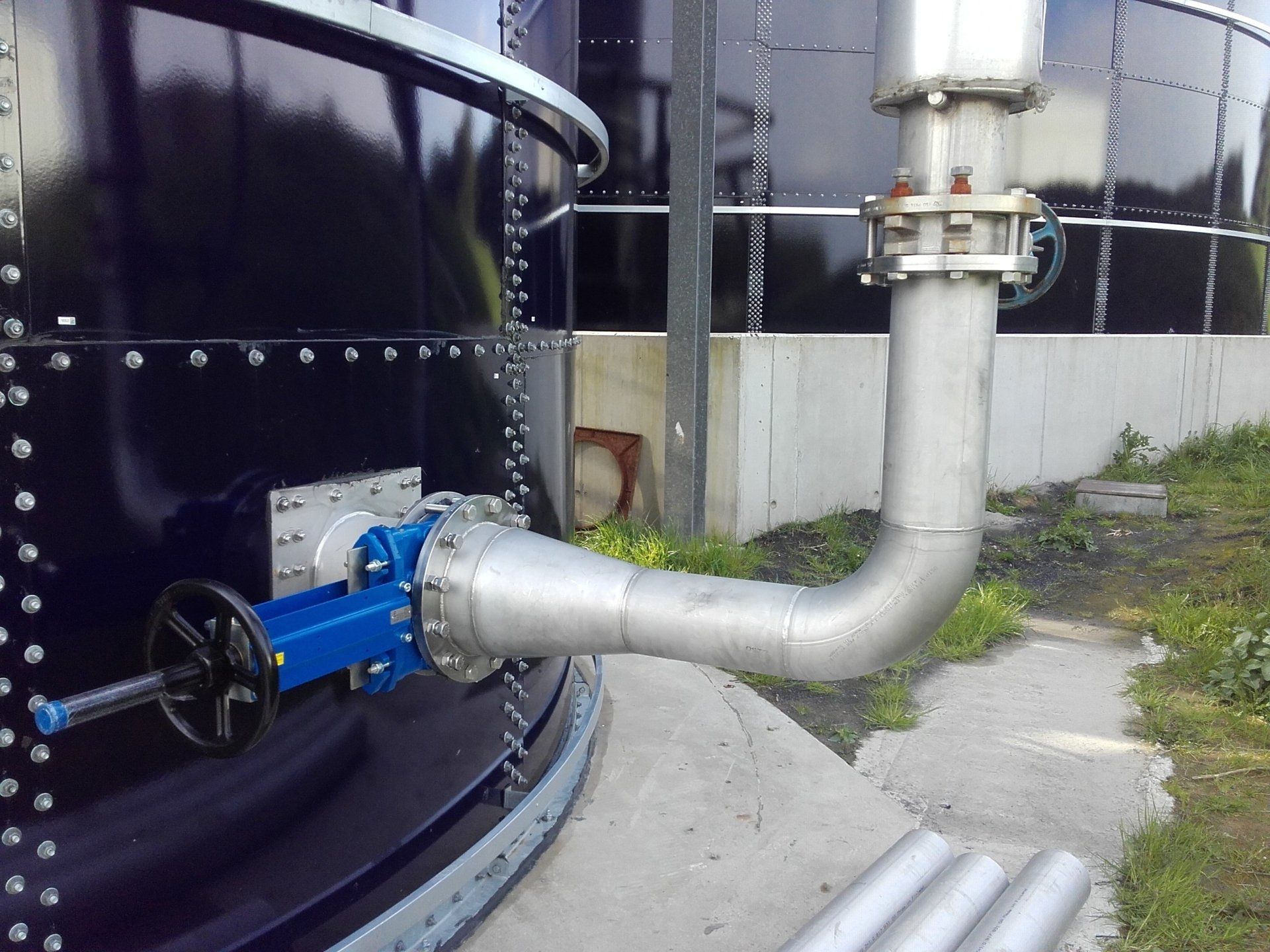 Fabrication tuyauterie BioGaz