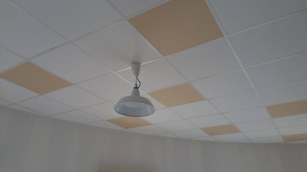 Plafond suspendu (bureaux, tertiaires...)