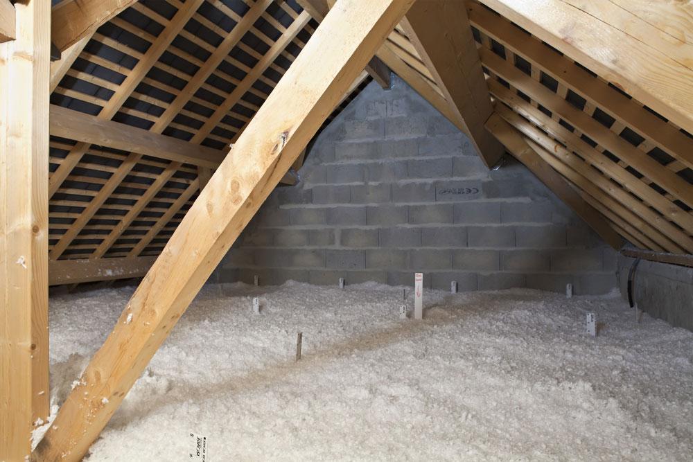 Isolation des combles aménagés