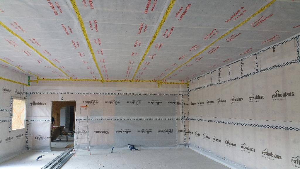 Isolation murs et plafond