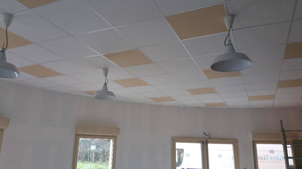 pose de faux plafond