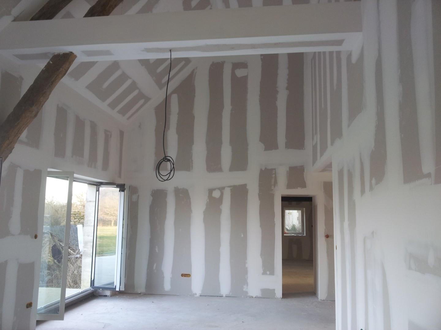 Aménagement intérieur, plâtrerie