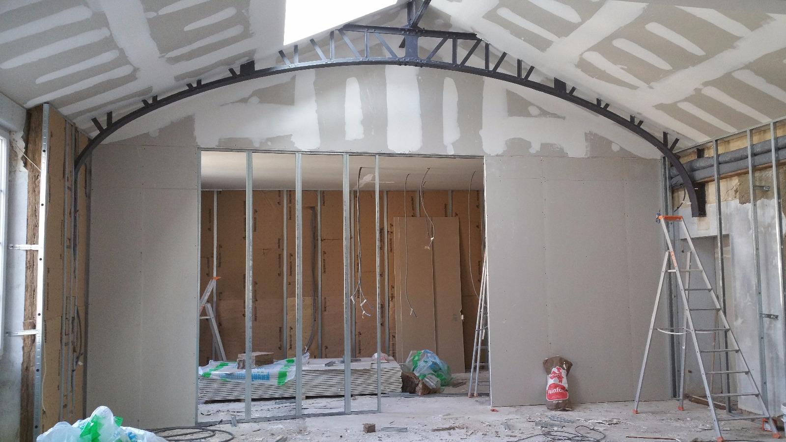 Travaux de plaquisterie en neuf ou rénovation