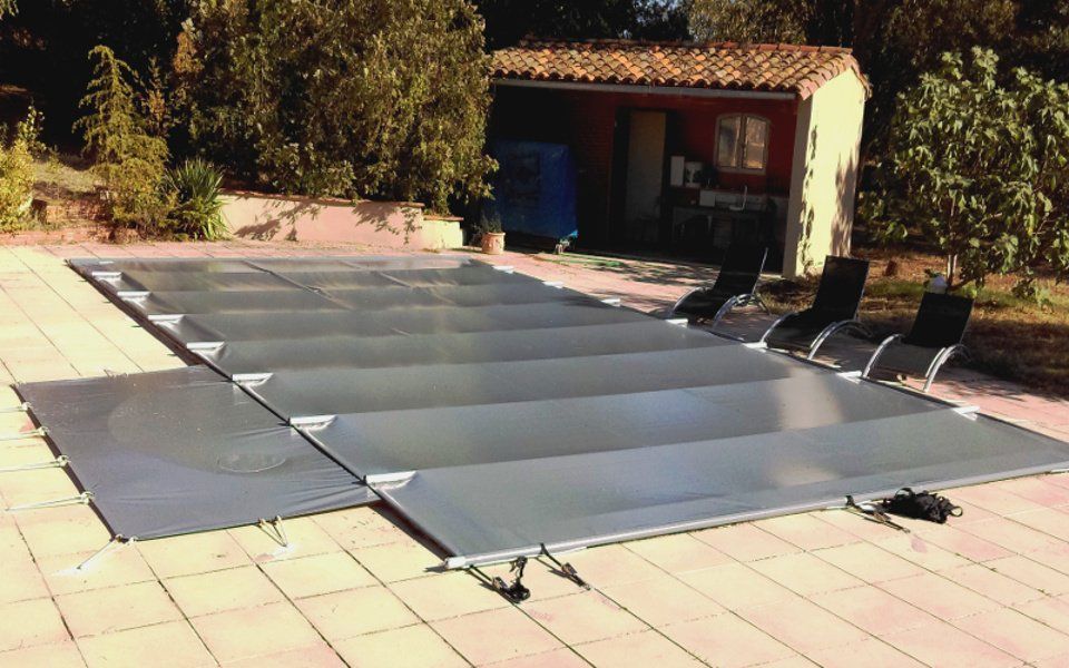 Bâches à barres avec barre de charge