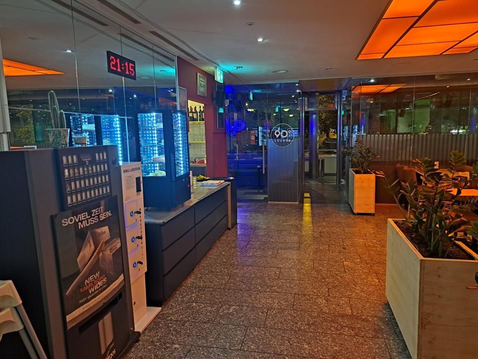 Interieur von 90 Grad