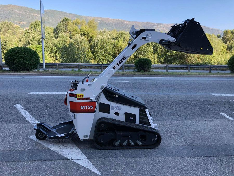 Minichargeur sur chenille