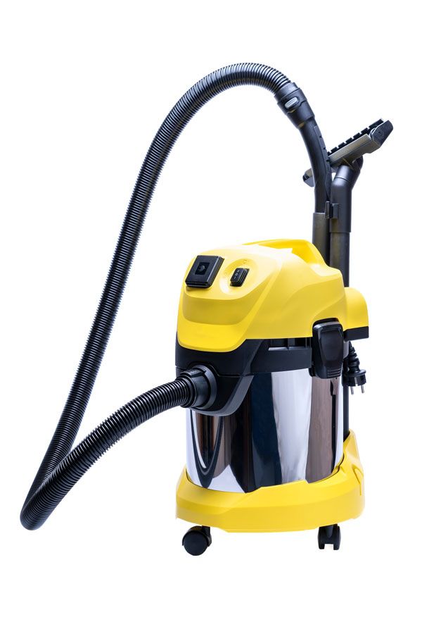 Aspirateur industriel jaune