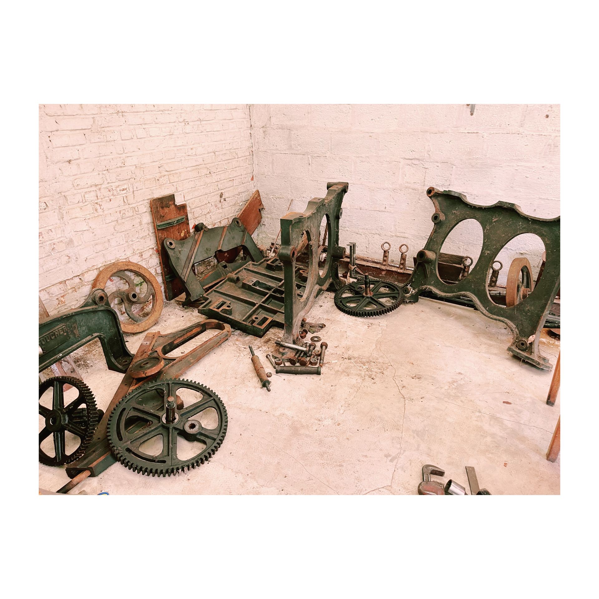 Des pièces mécaniques