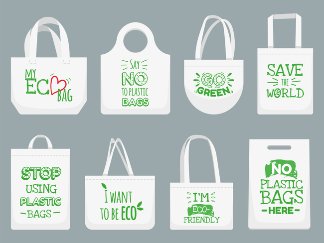 Hay muchos tipos diferentes de bolsos con diferentes lemas.