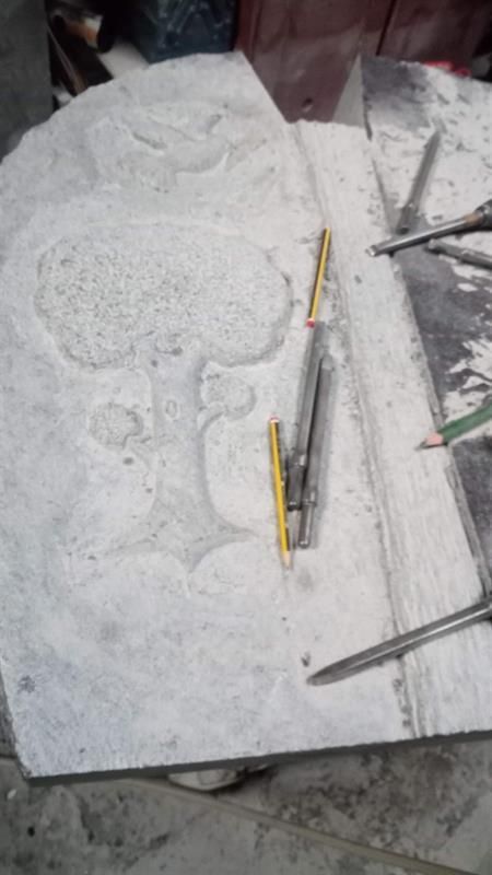 Grabstein Herstellung Muster Zeichnung