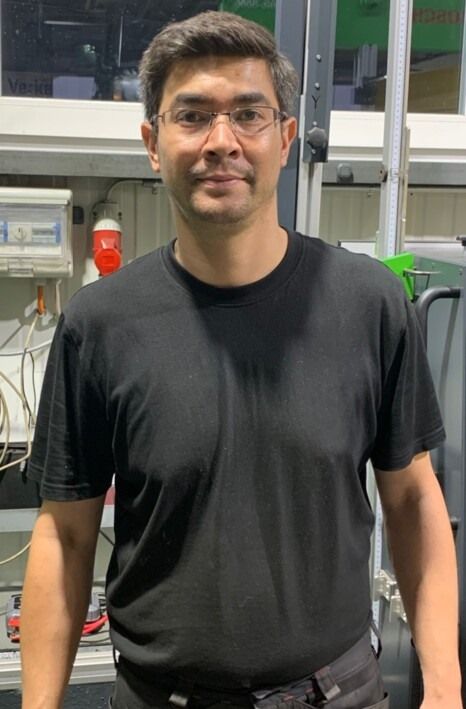 Oscar Barreiro von der Garage René Disch GmbH