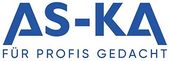 AS-KA-Logo in Blau mit dem Slogan „FÜR PROFIS GEDACHT“ darunter