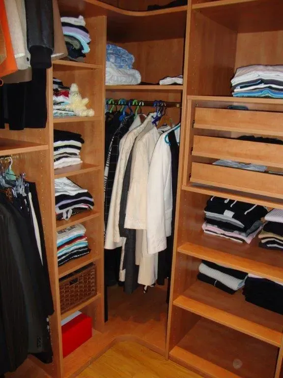 Focus sur une partie du dressing