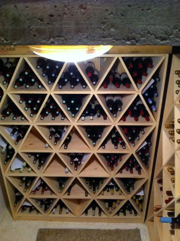 Aménagement de cave à vin sur mesure