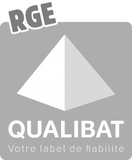 Logo RGE Qualibat gris