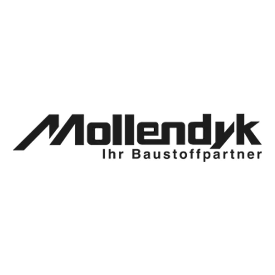 Ein Logo für mollendyk ihr baustoffpartner