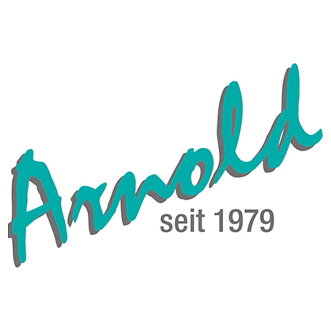Ein Logo für Arnold seit 1979 mit weißem Hintergrund