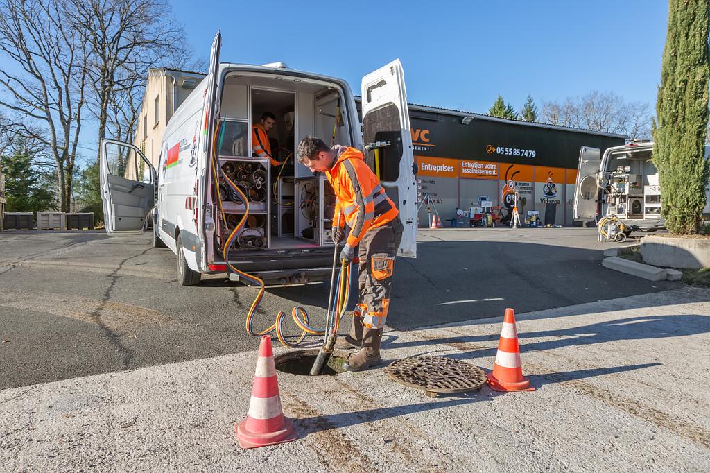 Curage de canalisation