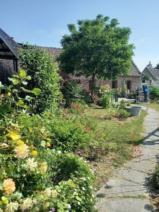 Un jardin arboré