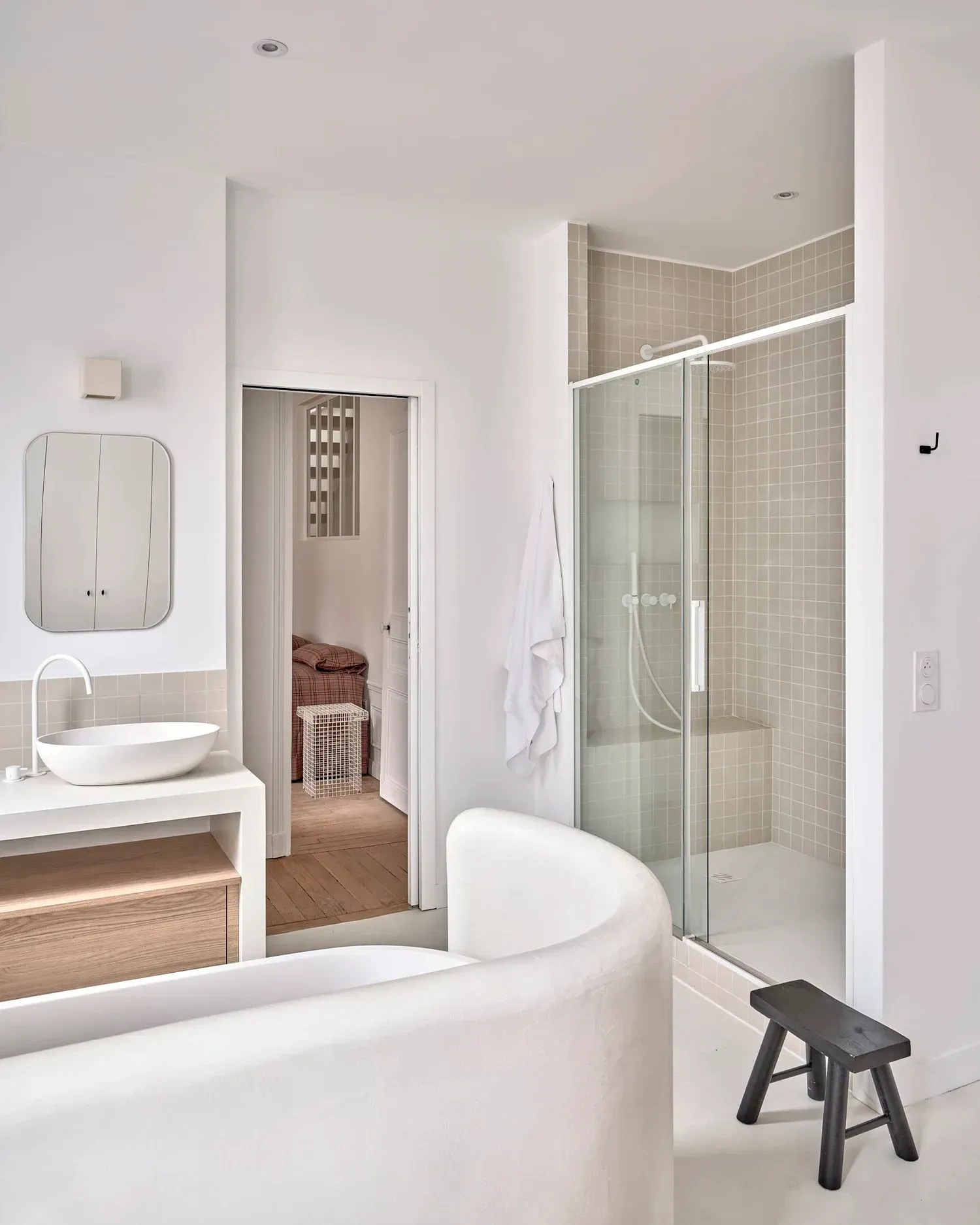 Salle de bains rénovée