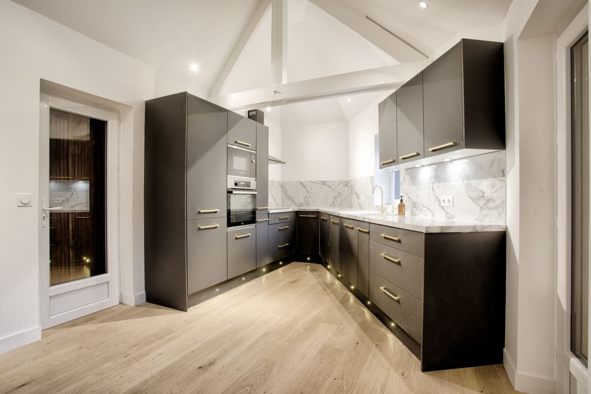 Cuisine atypique où chaque m² est exploité