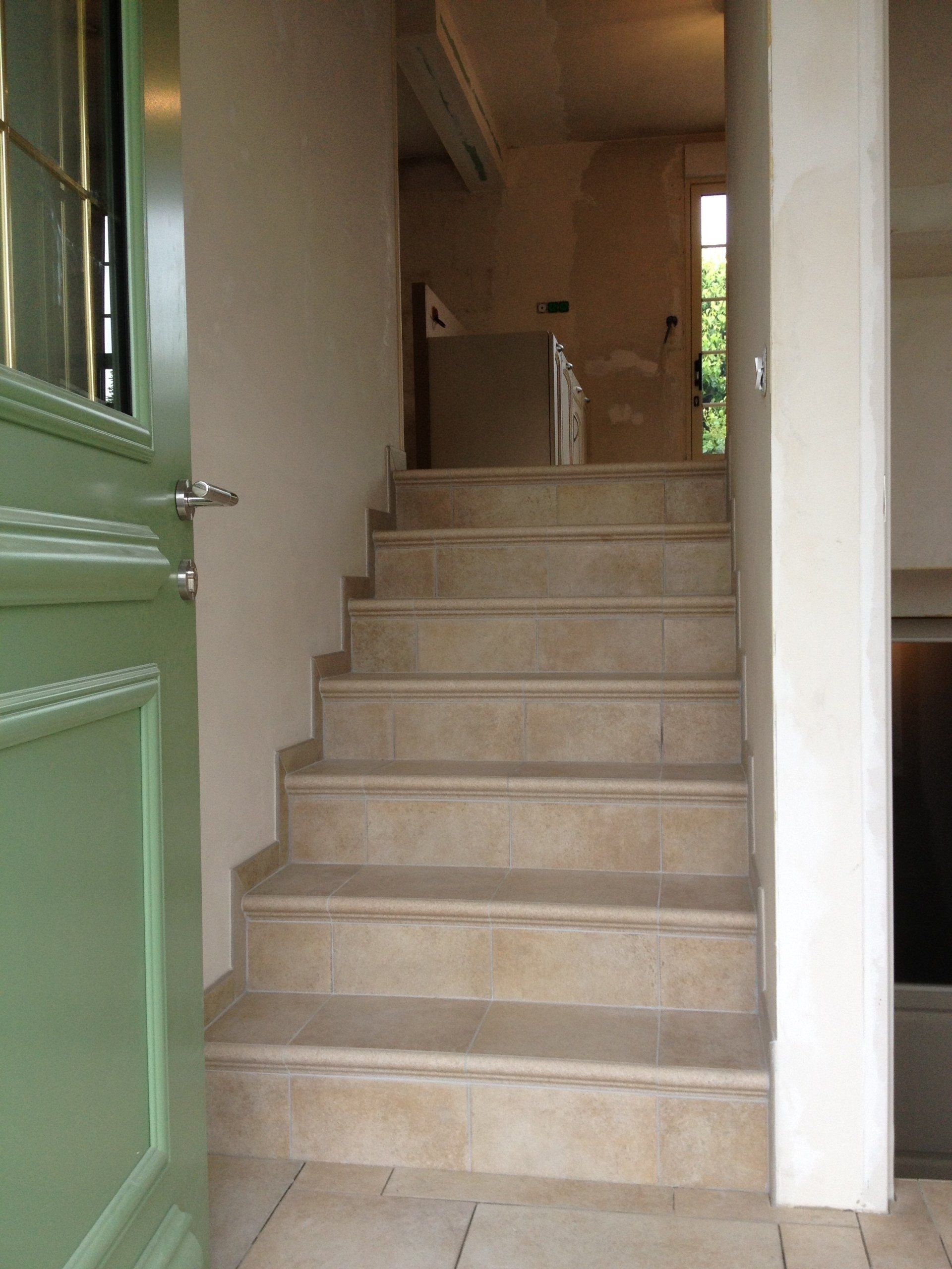 Escaliers en carrelage