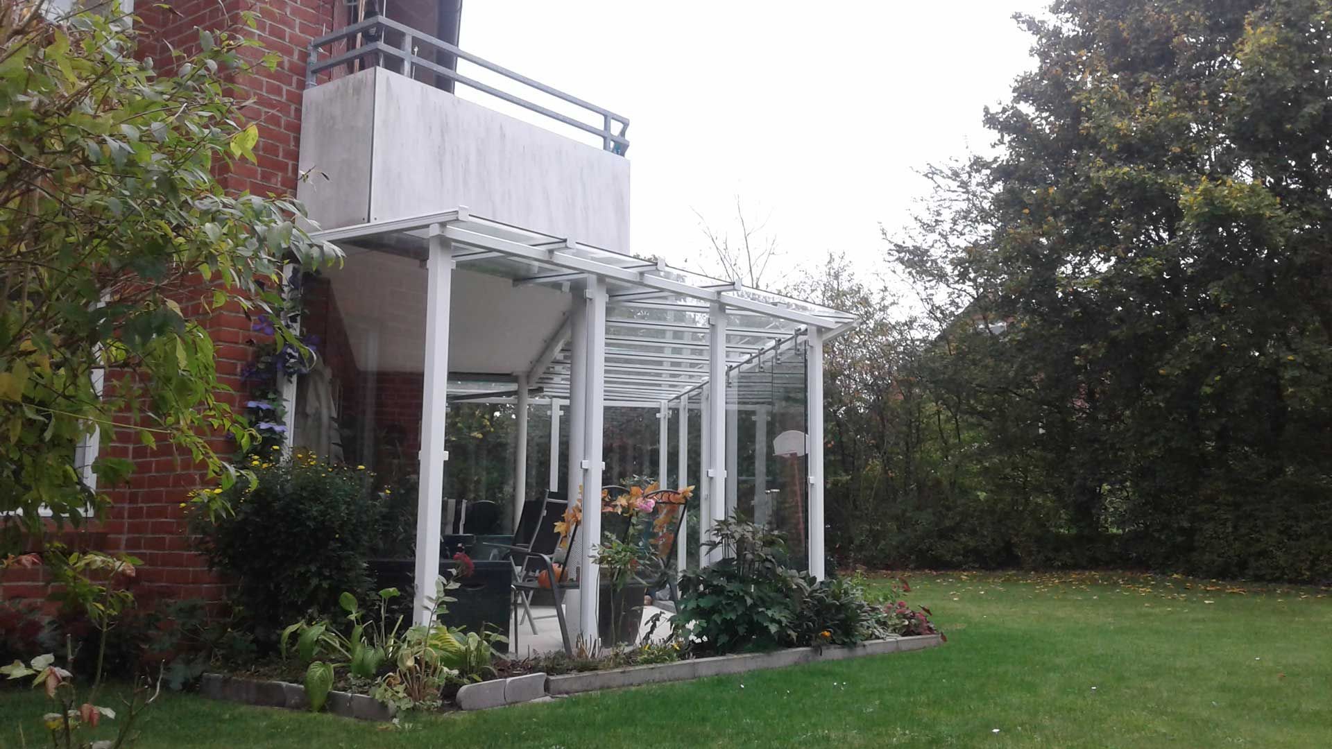 MBM Zander - Referenzen Vordächer, Terrassendächer