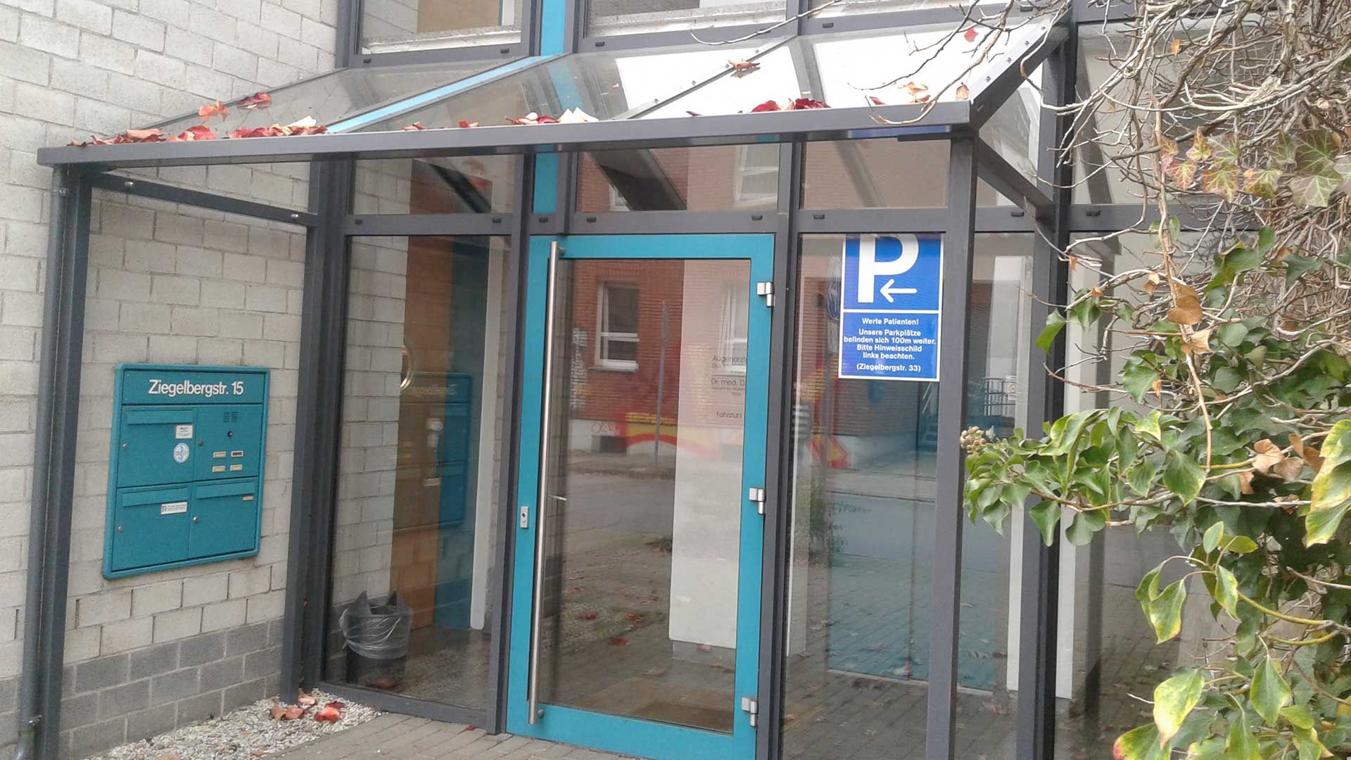 MBM Zander - Referenzen Vordächer, Terrassendächer